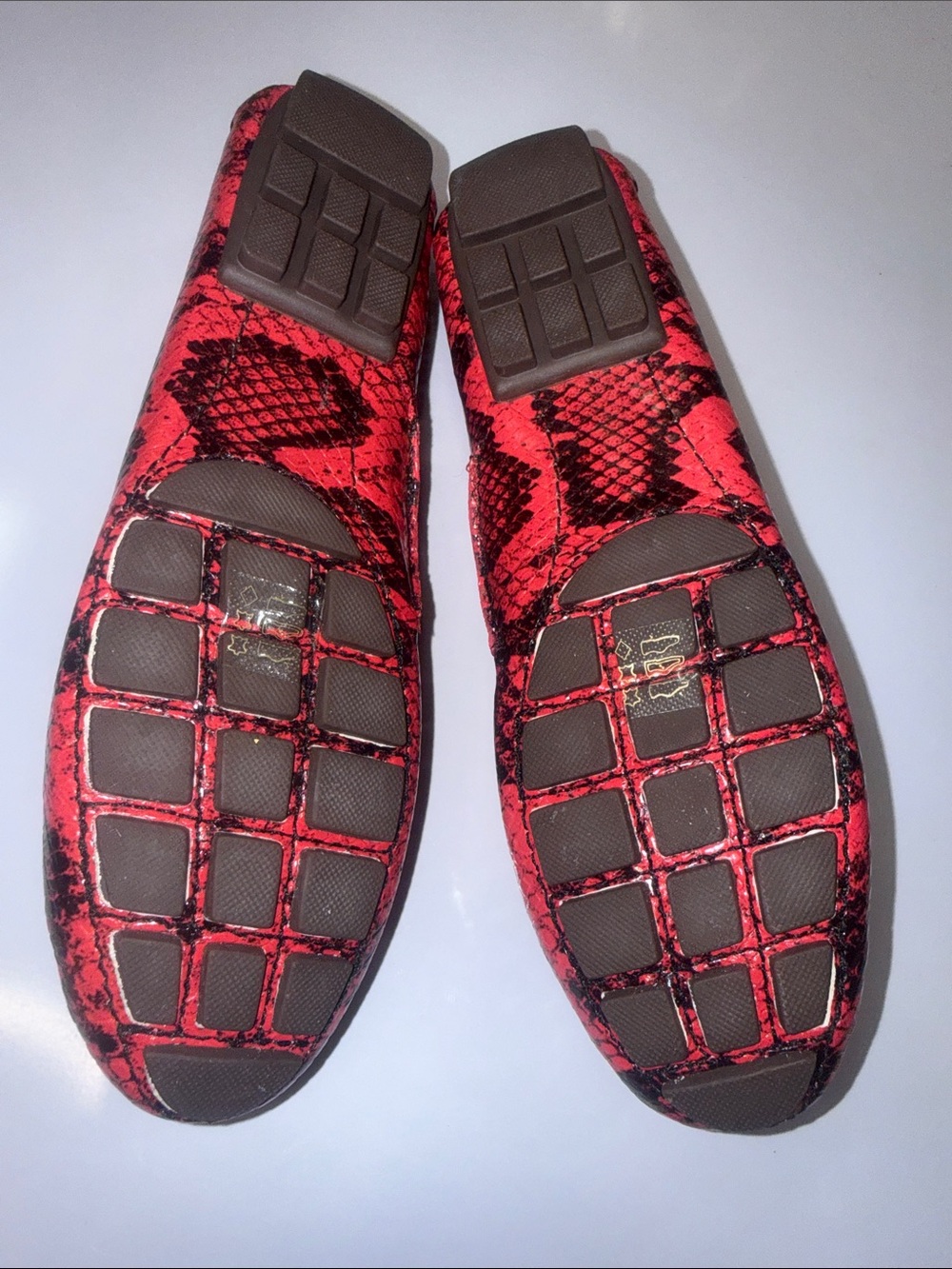 Marc Joseph Cypress Hill Red Viper Loafers Women’s 6.5 NWT w/ Box - Picture 5 of 7